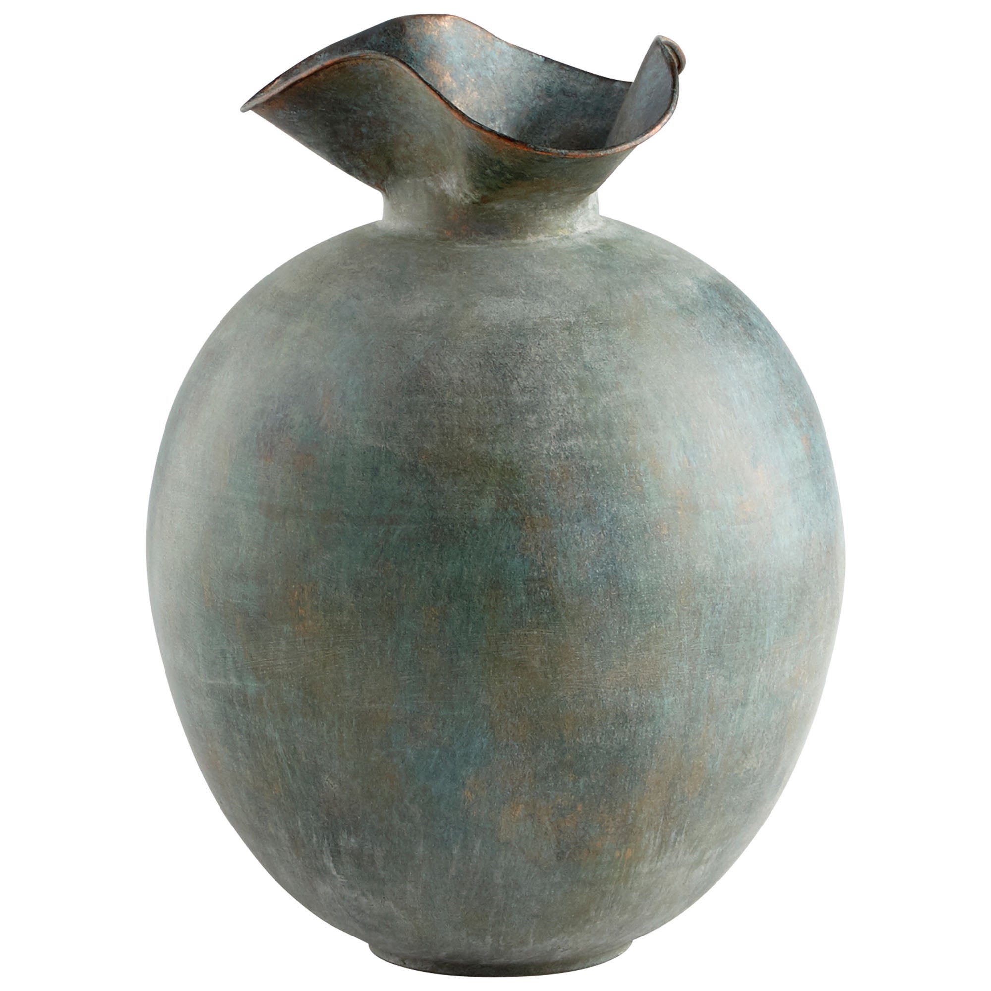 Cyan Design 09631 Pluto Vase - Gold Patina - Medium