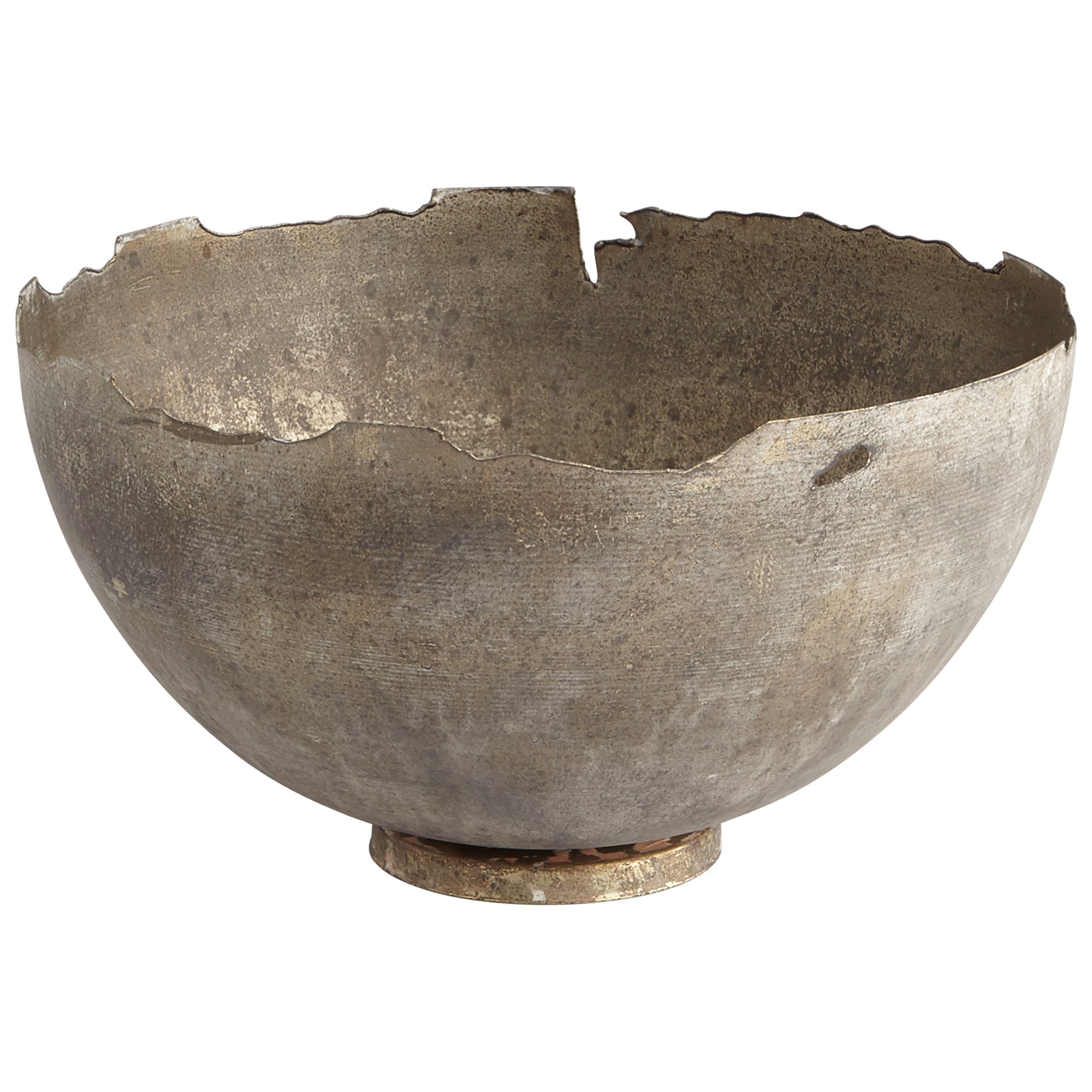 Cyan Design 07959 Pompeii Bowl - Whitewashed - Medium