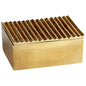 Cyan Design 09736 Bullion Container - Antique Brass - Large