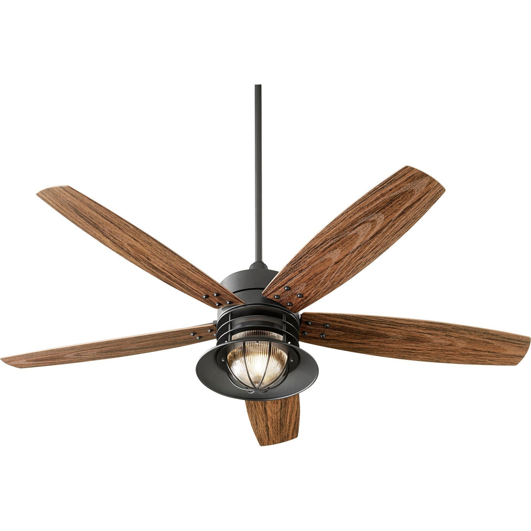 Quorum Portico 14605-69 Patio Fan - Textured Black