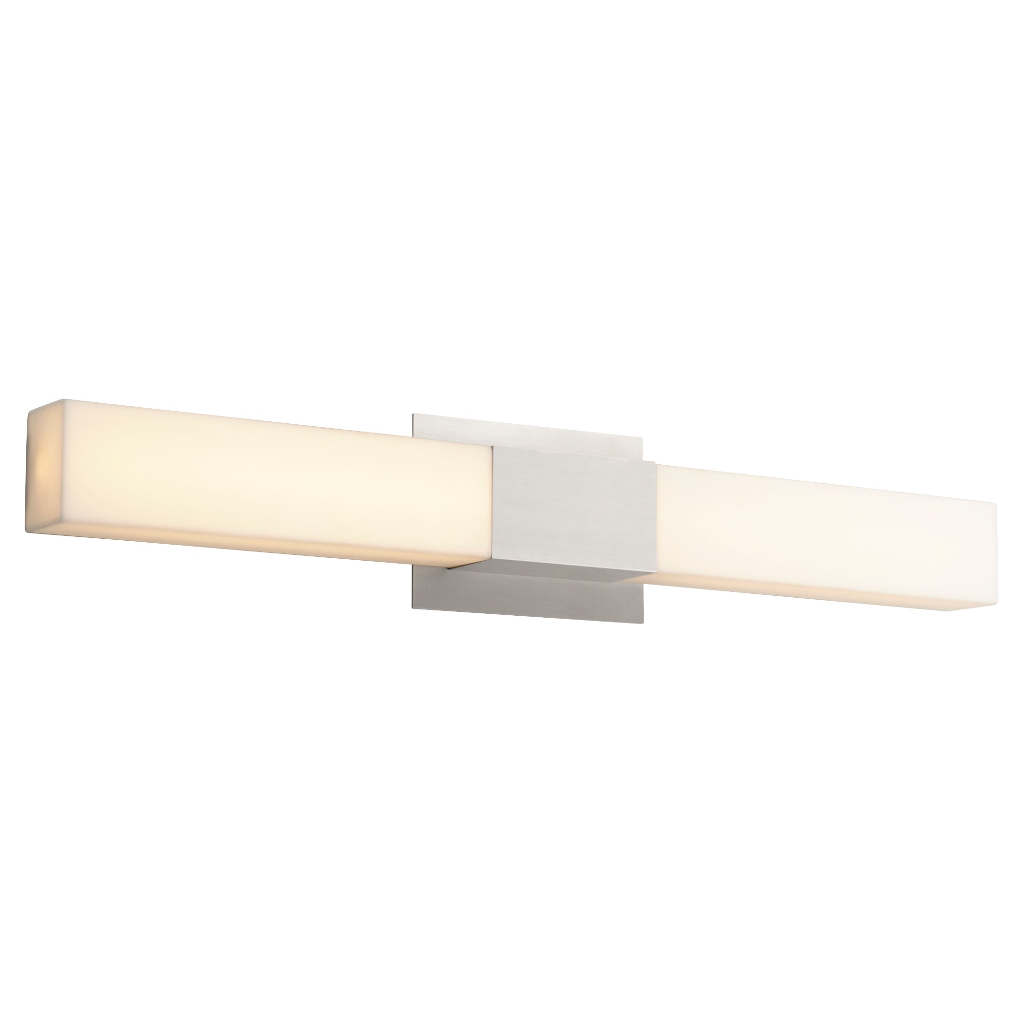 Oxygen Vega 3-569-2724 Bath Vanity Light Fixture LED 2700K, 27 Inch 120-277V Dimmable - Satin Nickel