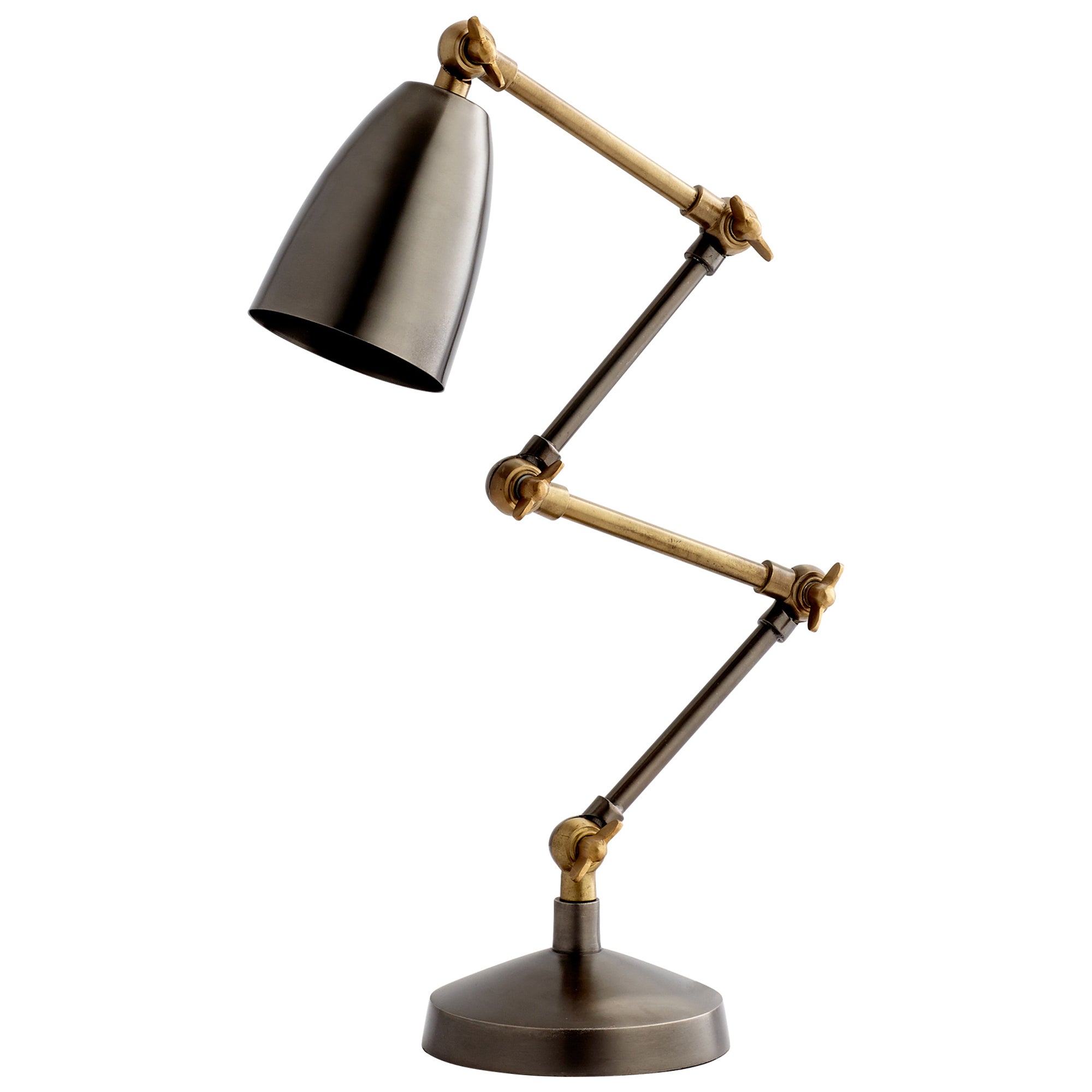 Cyan Design 07028 Angleton Desk Lamp - Bronze And Black