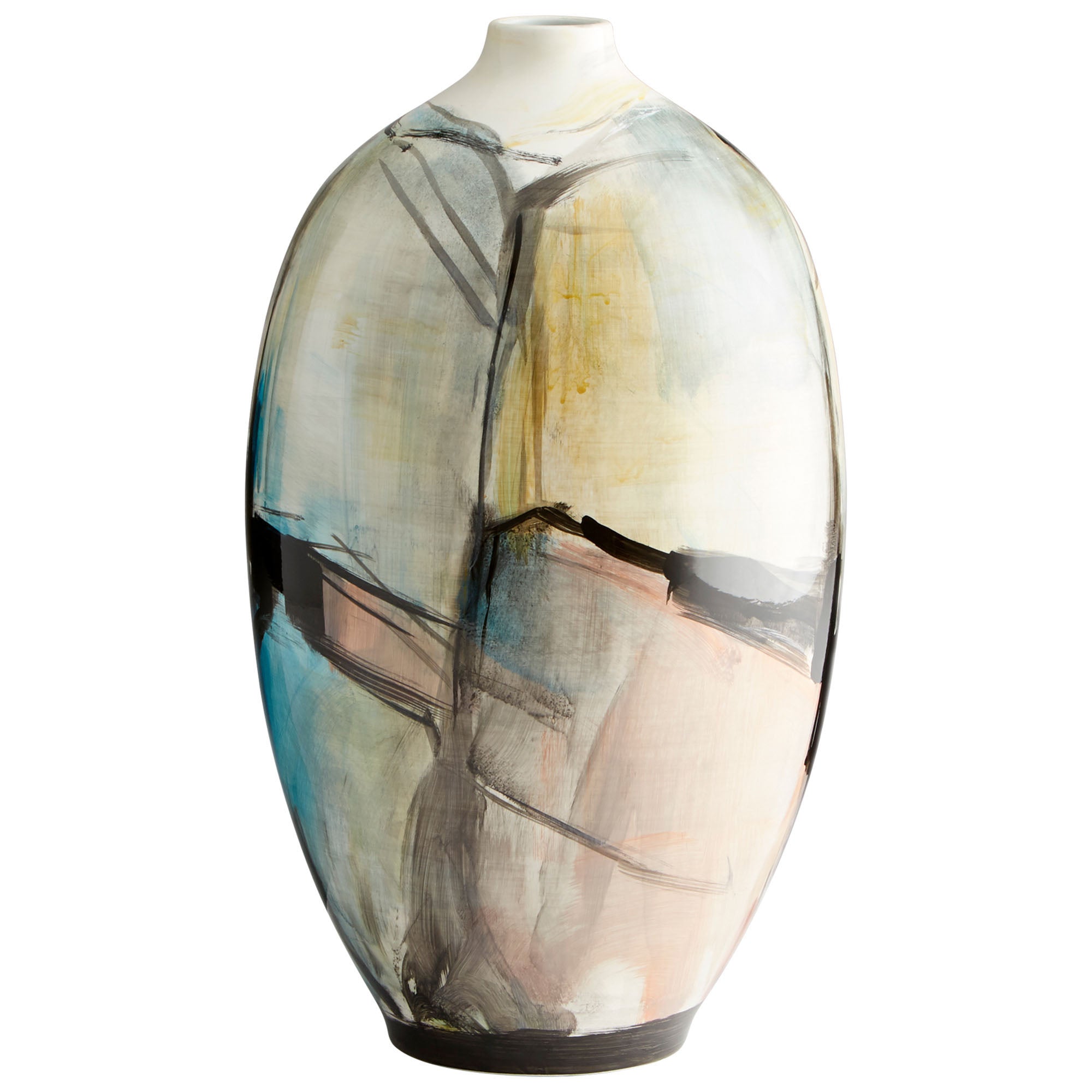Cyan Design 09884 Carmen Vase #1 - Multi Colored Blue