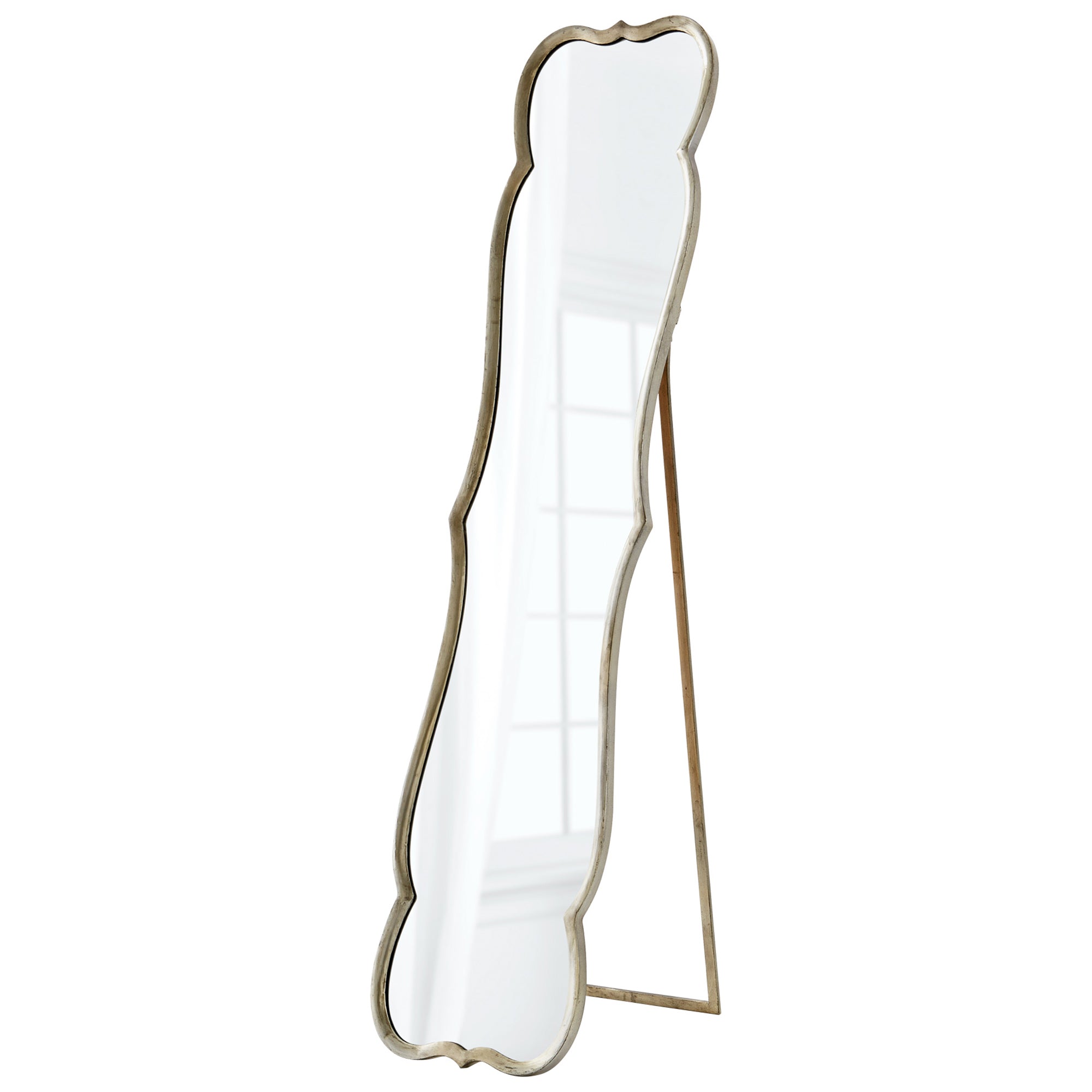 Cyan Design 07920 Malinda Floor Mirror - Silver