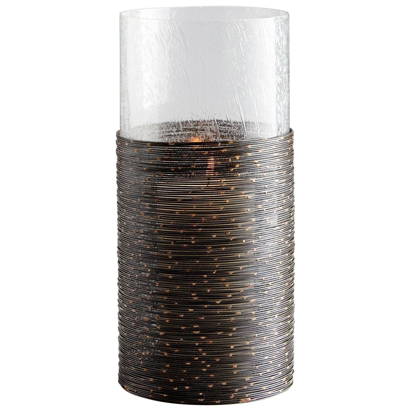 Cyan Design 09704 Tara Candleholder - Antique Black - Large