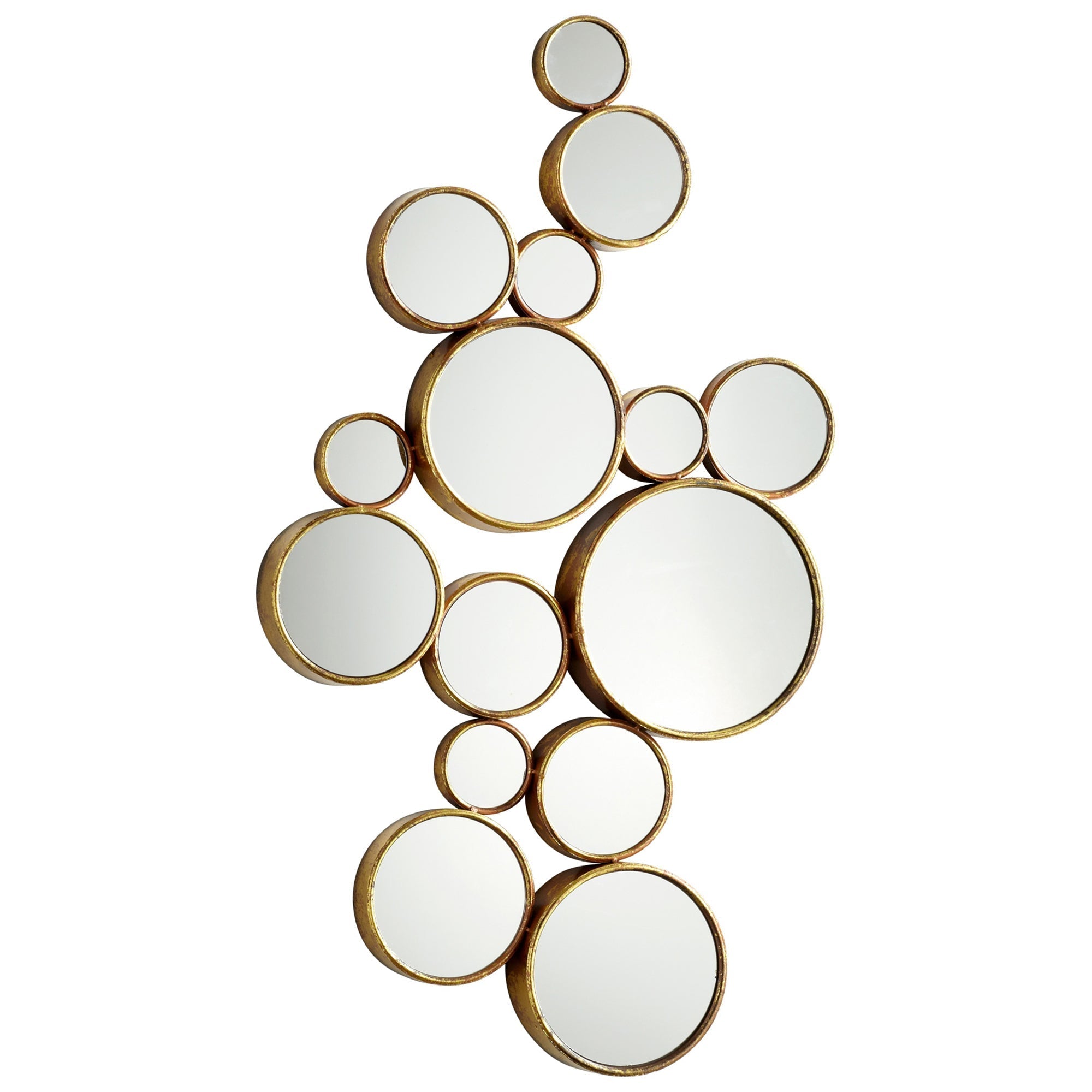 Cyan Design 05825 Bubbles Mirror - Gold