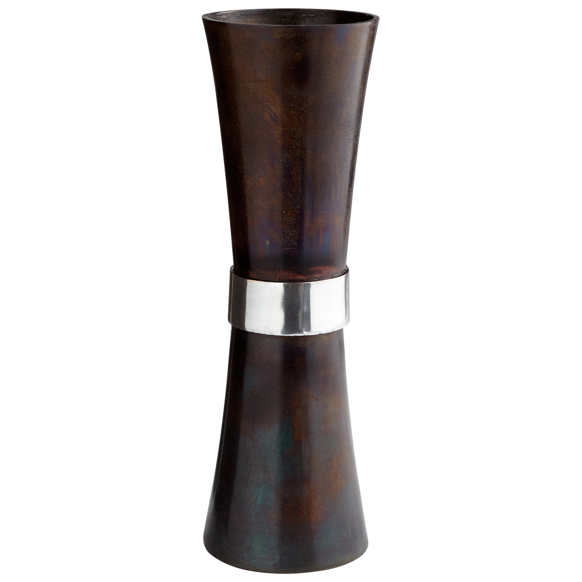 Cyan Design 08295 Catalina Vase - Bronze And Blue - Large