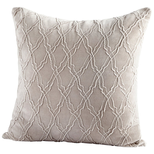Cyan Design 09411-1 Pillow Cover - Tan - 18 x 18