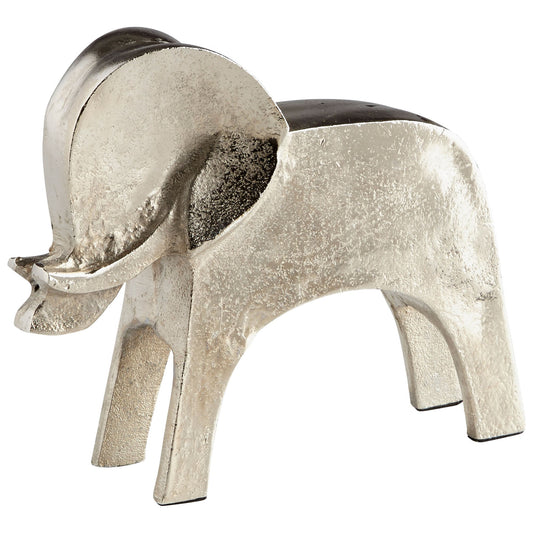 Cyan Design 08885 Tusk Tusk! Sculpture - Raw Nickel - Medium