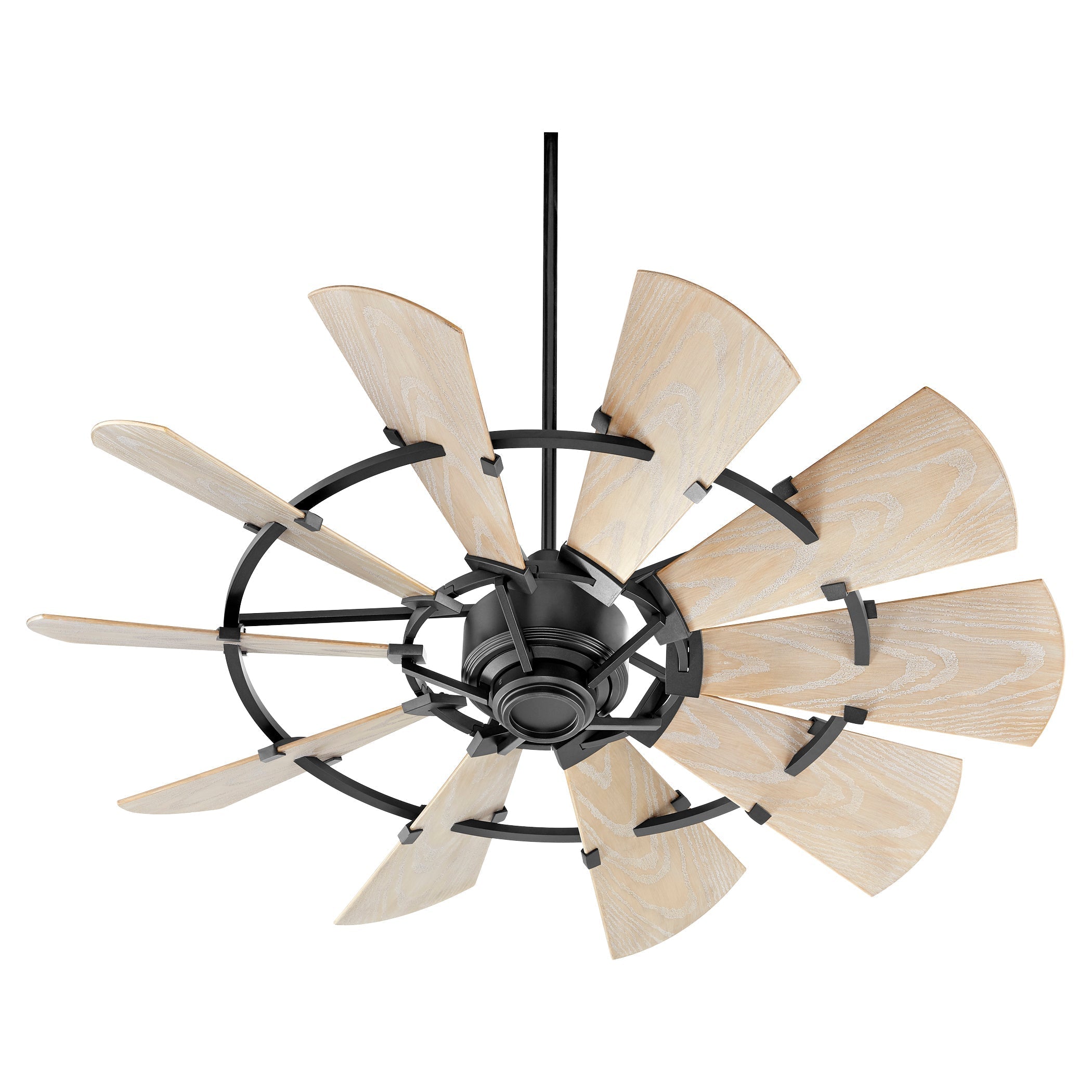 Quorum Windmill 195210-69 Patio Fan - Textured Black