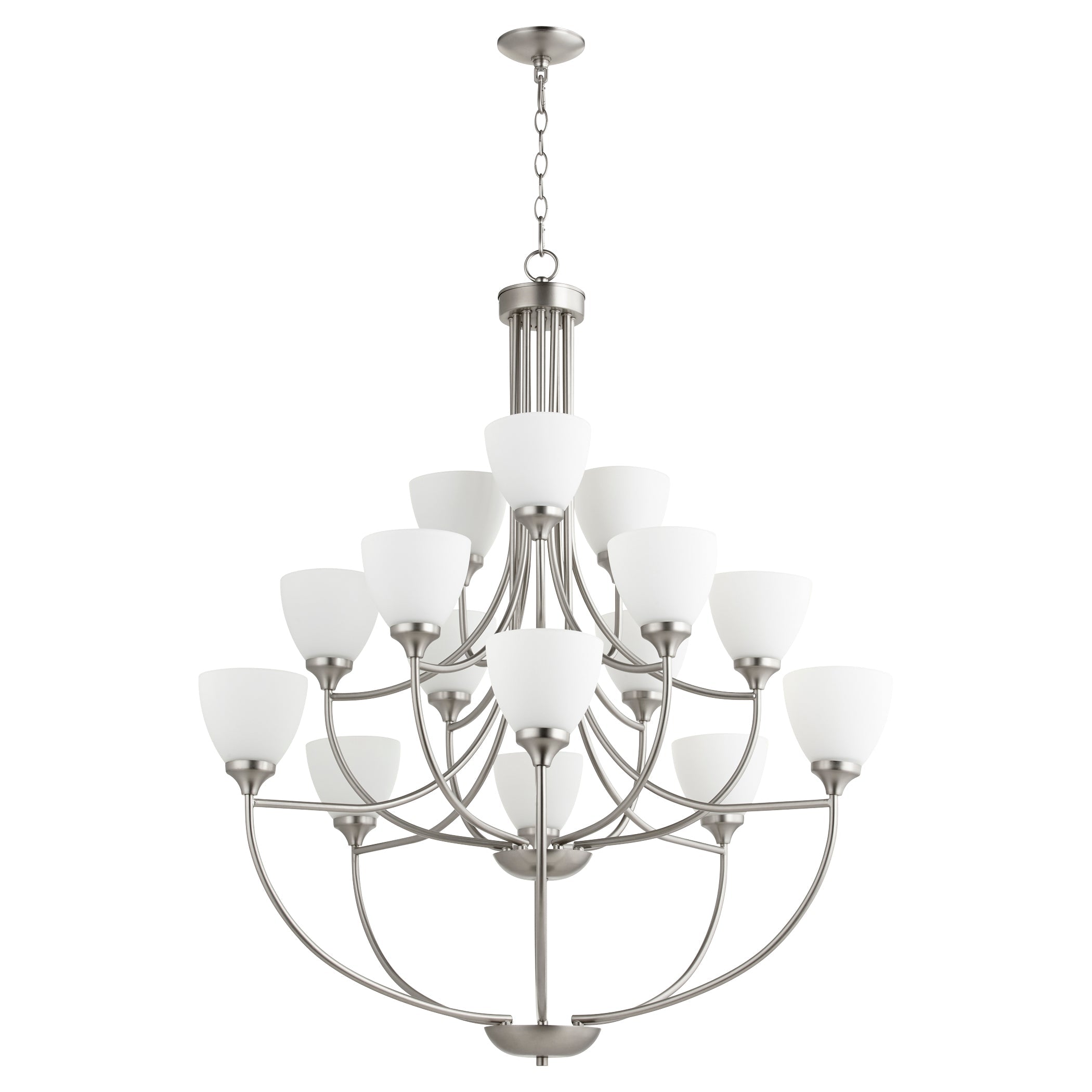 Quorum Enclave Ibs-309 Chandelier - Satin Nickel