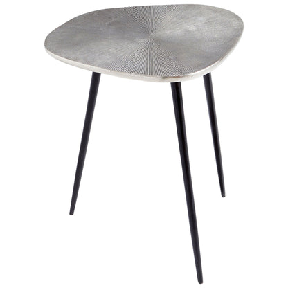 Cyan Design 09713 Triata Side Table - Raw Nickel And Bronze