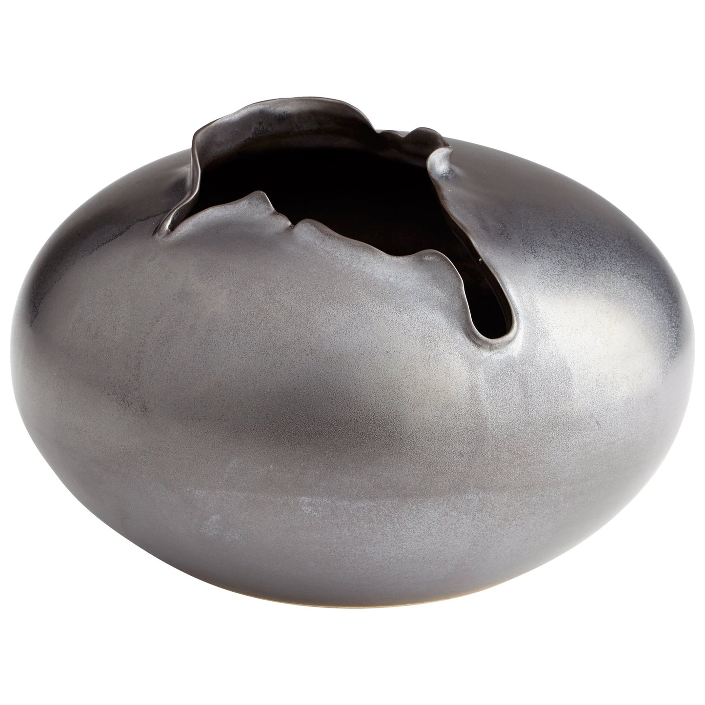 Cyan Design 06878 Tambora Vase Metal - Black - Medium