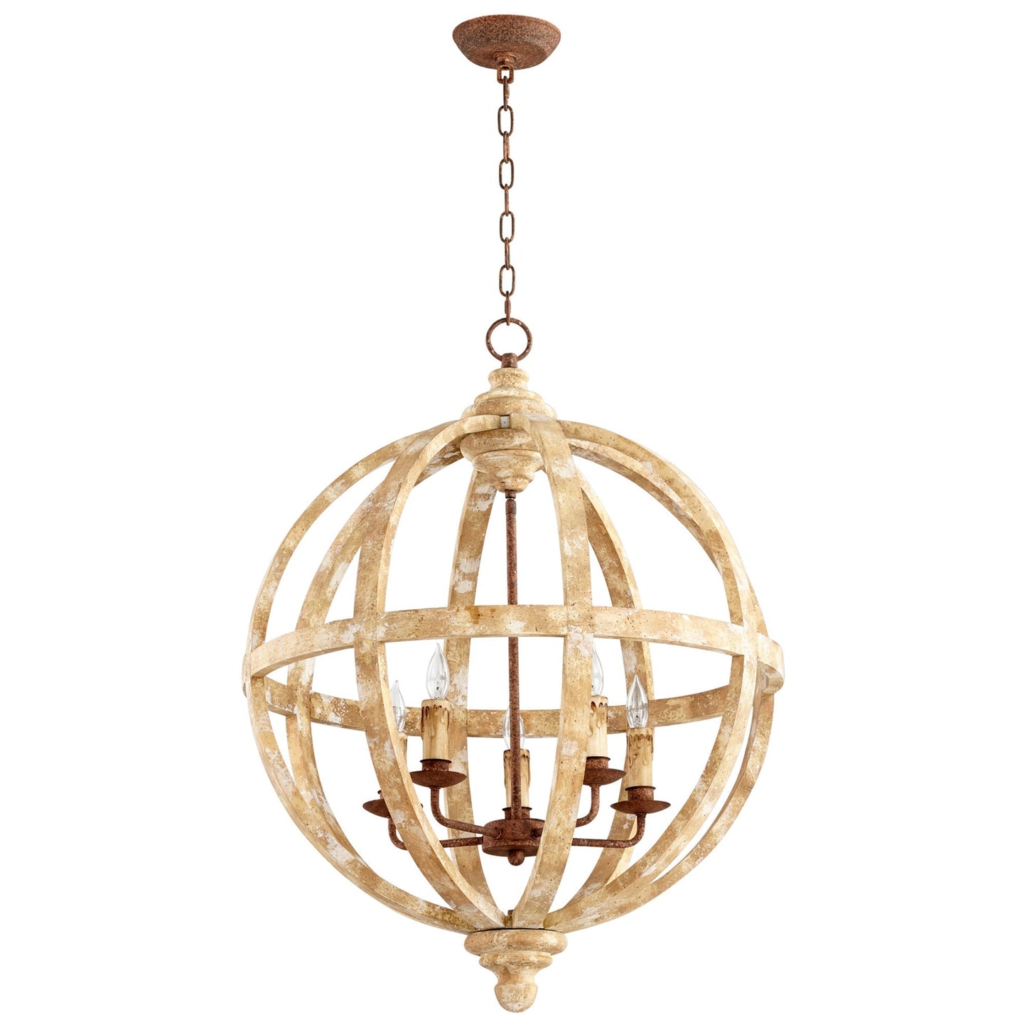 Cyan Design 06622 Landon Chandelier 5-Light - Ashfield'S Plaster