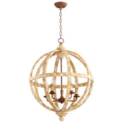 Cyan Design 06622 Chandelier Contemporary - Brown
