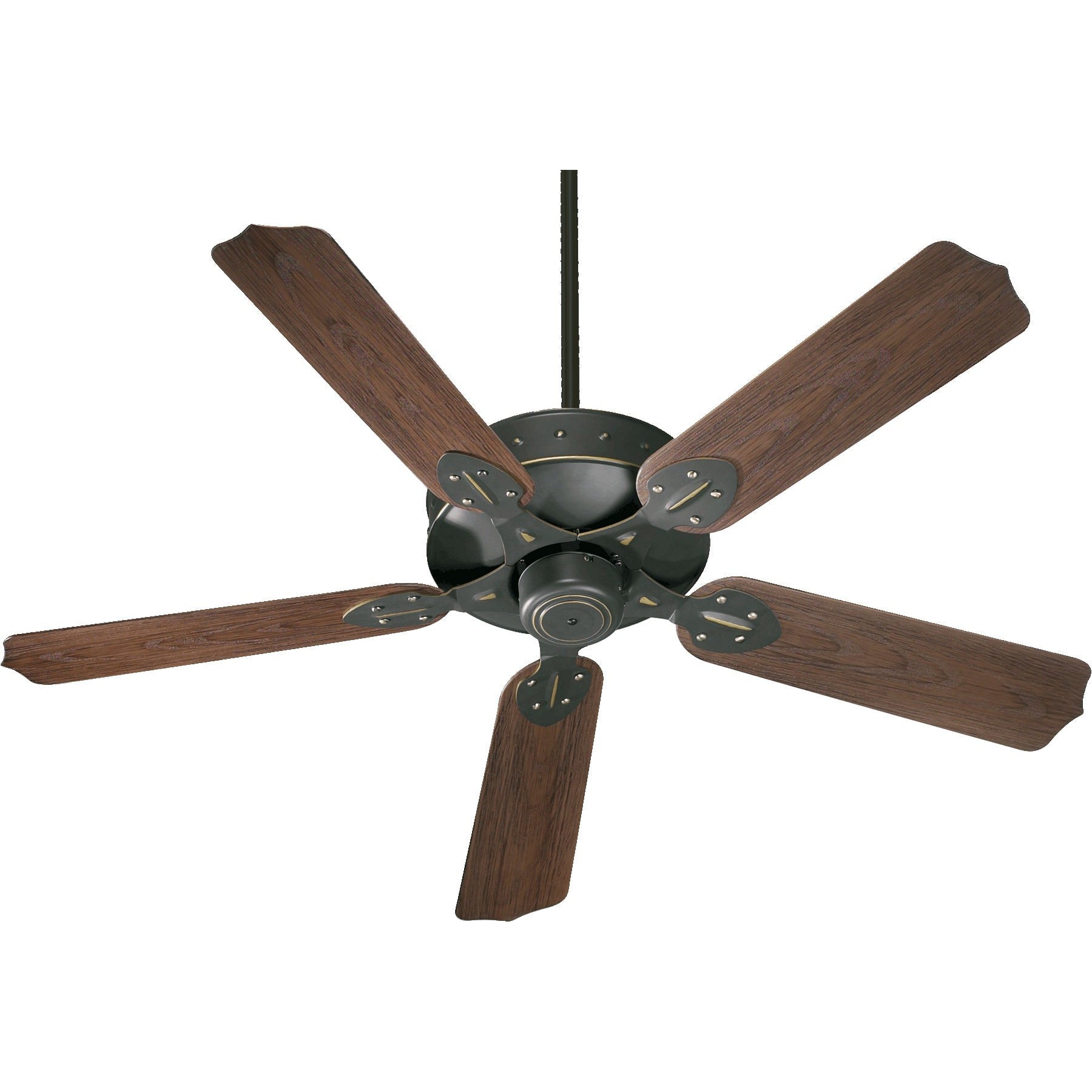 Quorum Hudson 137525-95 Patio Fan - Old World