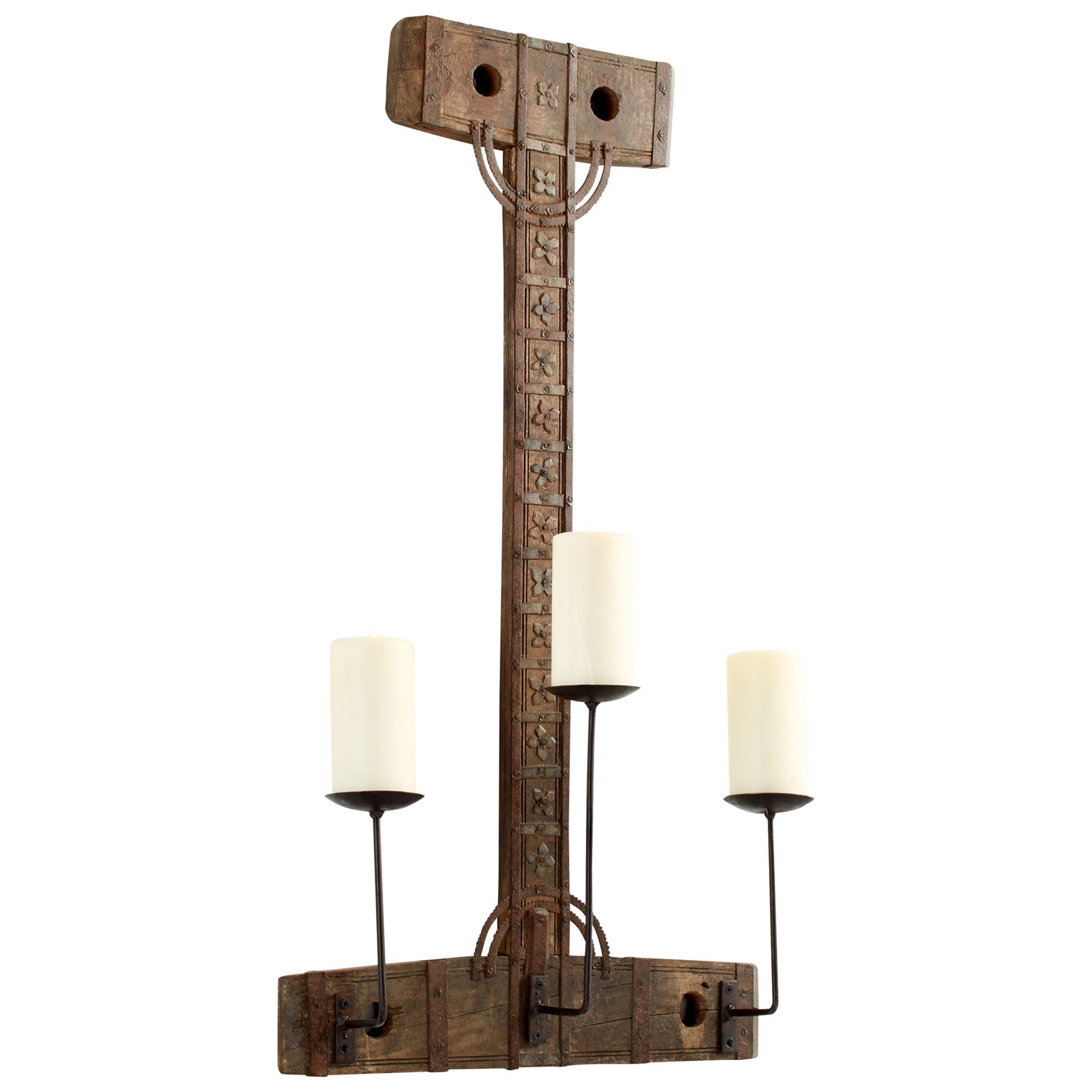 Cyan Design 09765 Tallulah Candleholder - Rustic