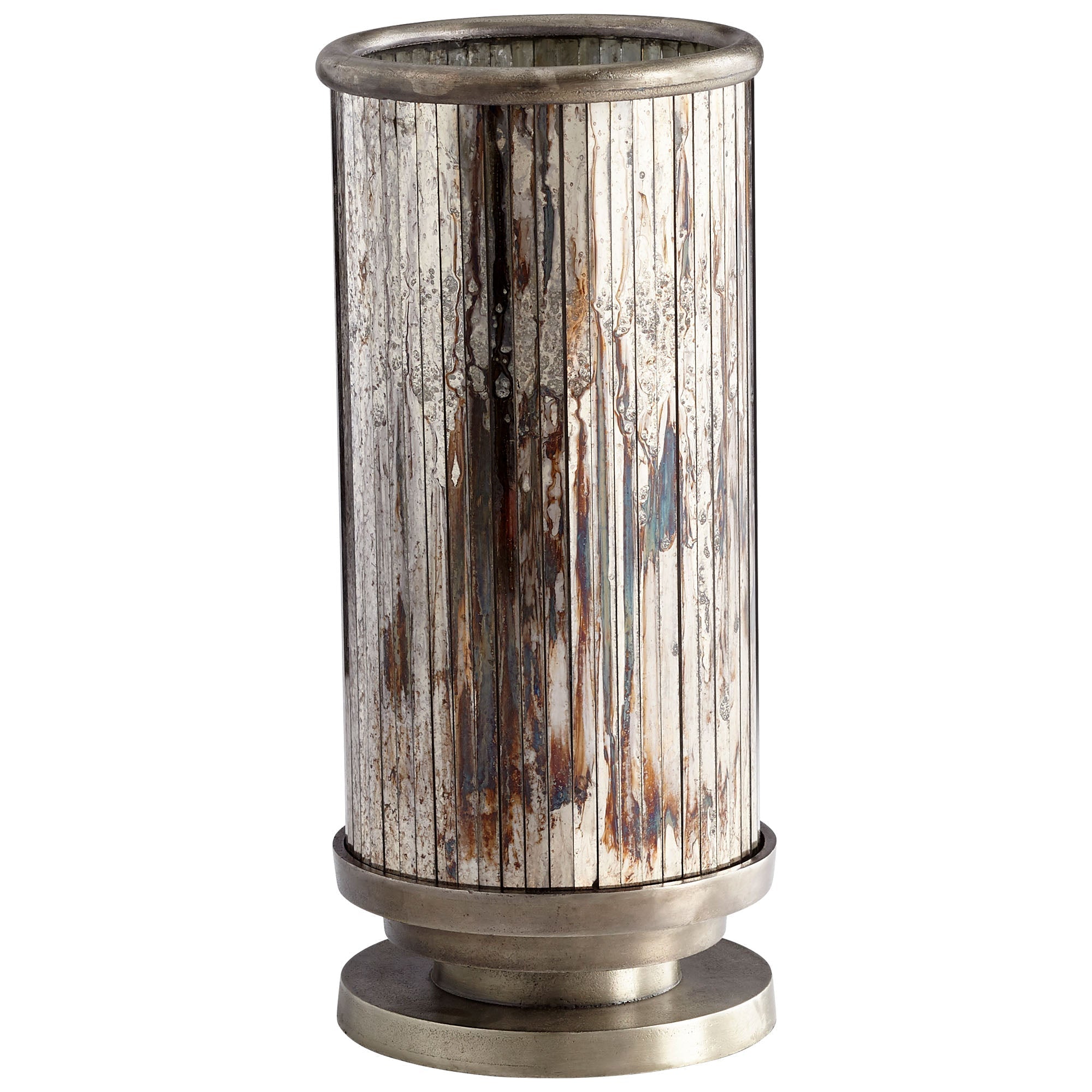 Cyan Design 09946 Kensington Vase - Nickel - Large