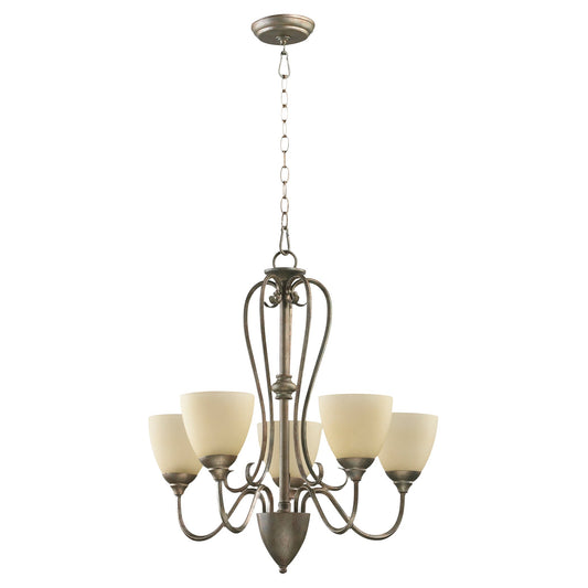 Quorum Powell Ibs-265 Chandelier - Mystic Silver