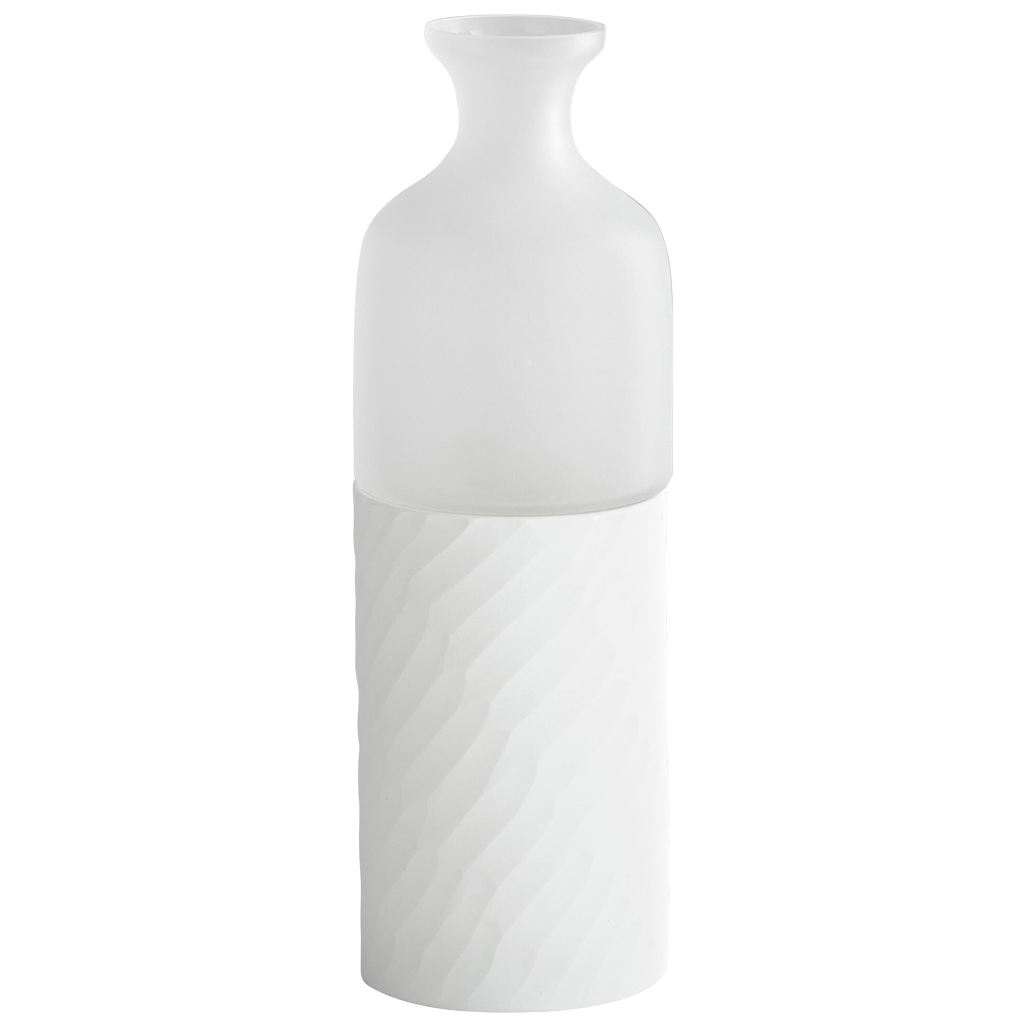 Cyan Design 07368 Sereno Vase - Clear And White