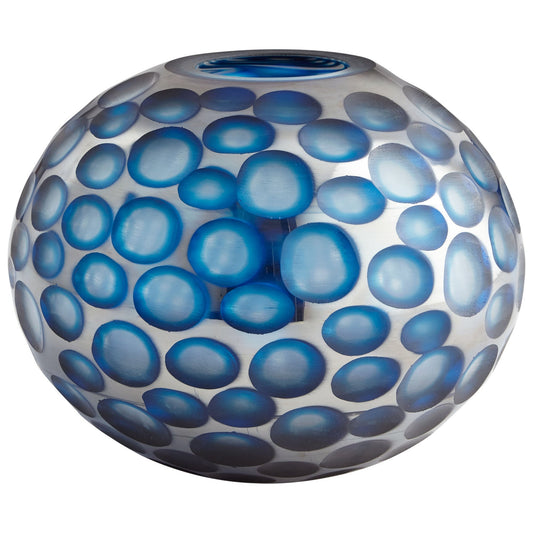 Cyan Design 08652 Round Toreen Vase - Blue - Large