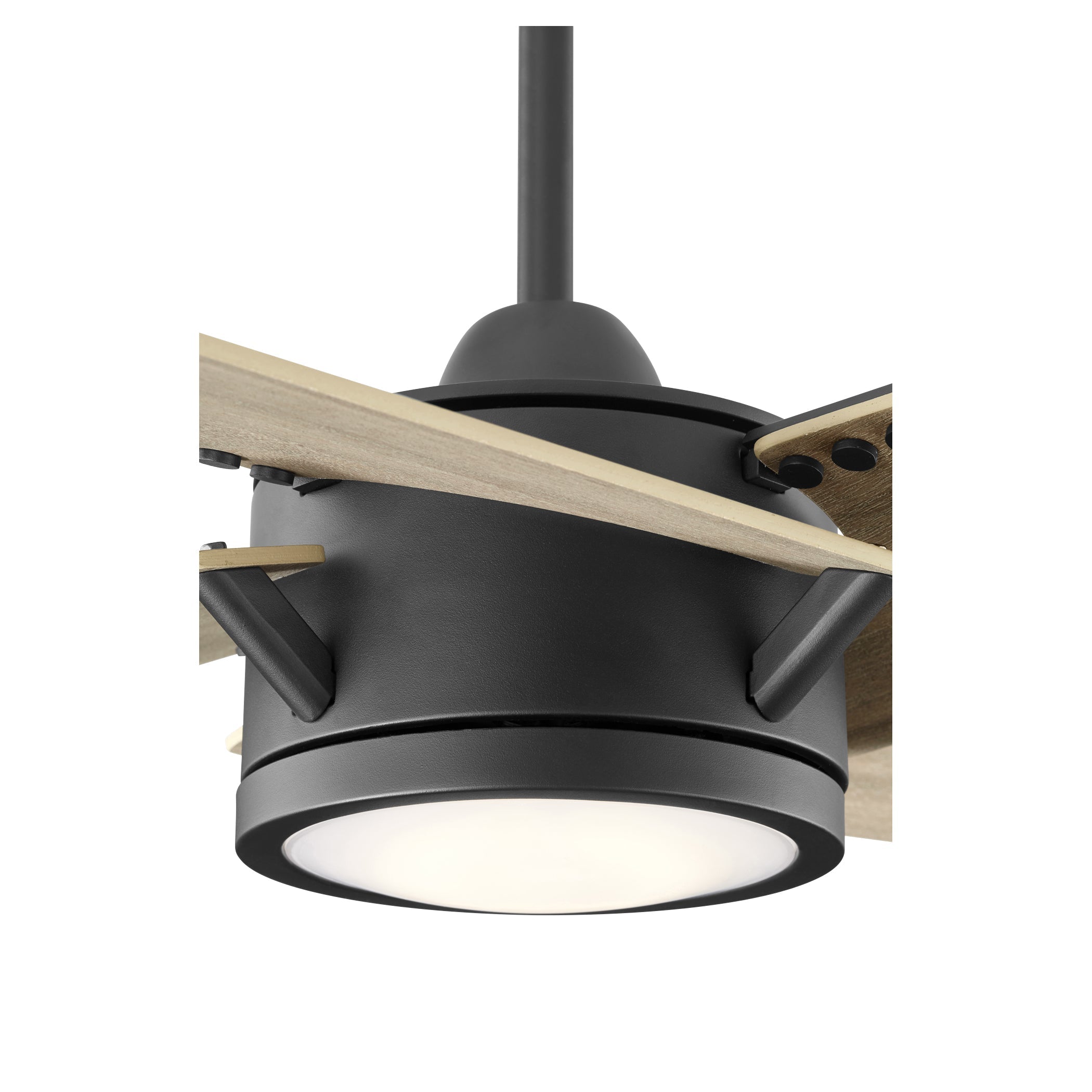 Quorum Axis 26544-69 Ceiling Fan - Textured Black