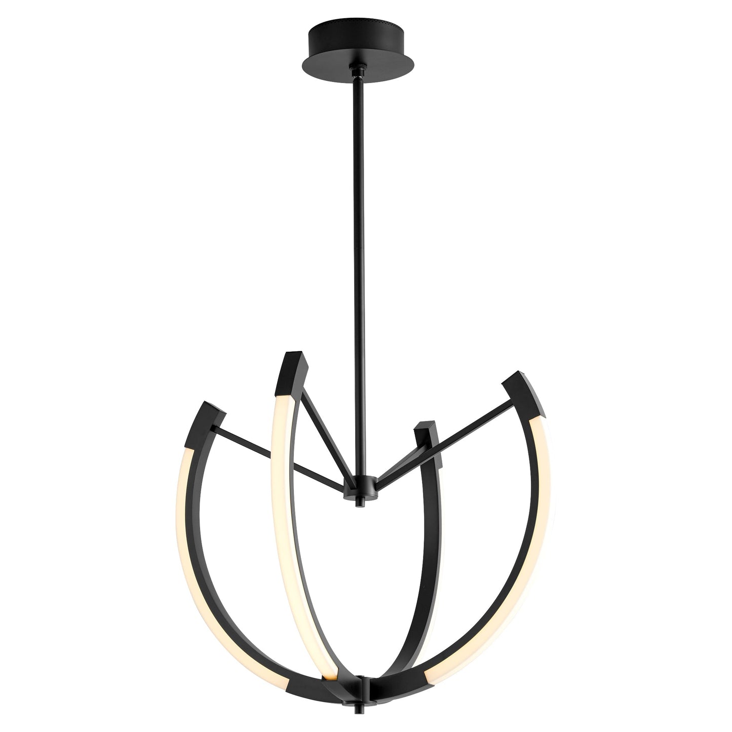 Oxygen Utopia 3-6141-15 Modern Chandelier - Black