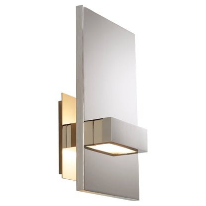 Oxygen Vela 3-527-20 Modern Sconce - Polished Nickel