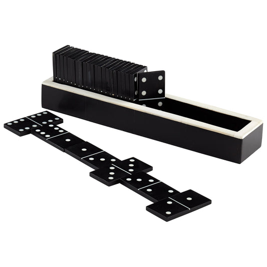 Cyan Design 07039 Dominoes - Black And White