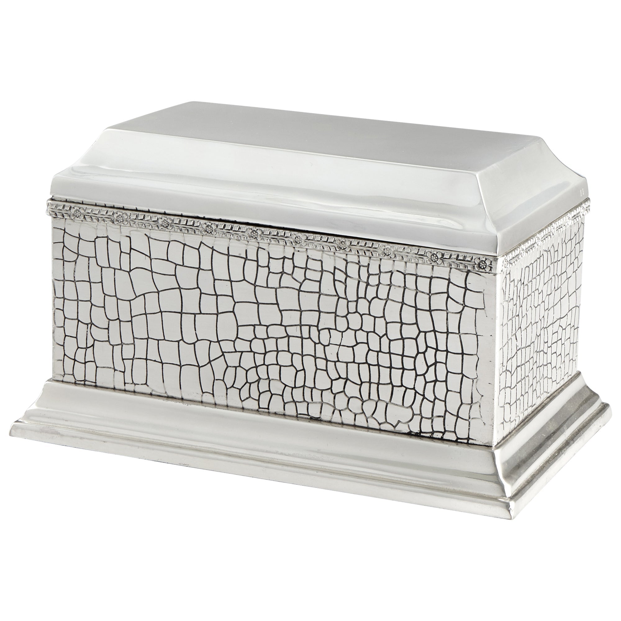 Cyan Design 07178 Cressida Container - Antique Silver