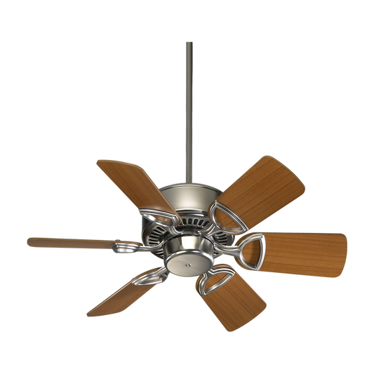 Quorum Estate 43306-65 Ceiling Fan - Satin Nickel