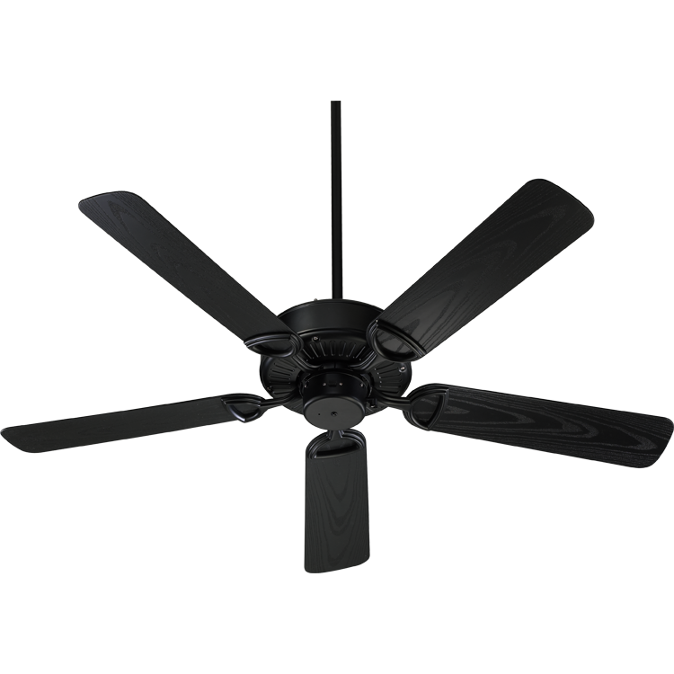 Quorum Estate Patio 143525-599 Patio Fan - Matte Black