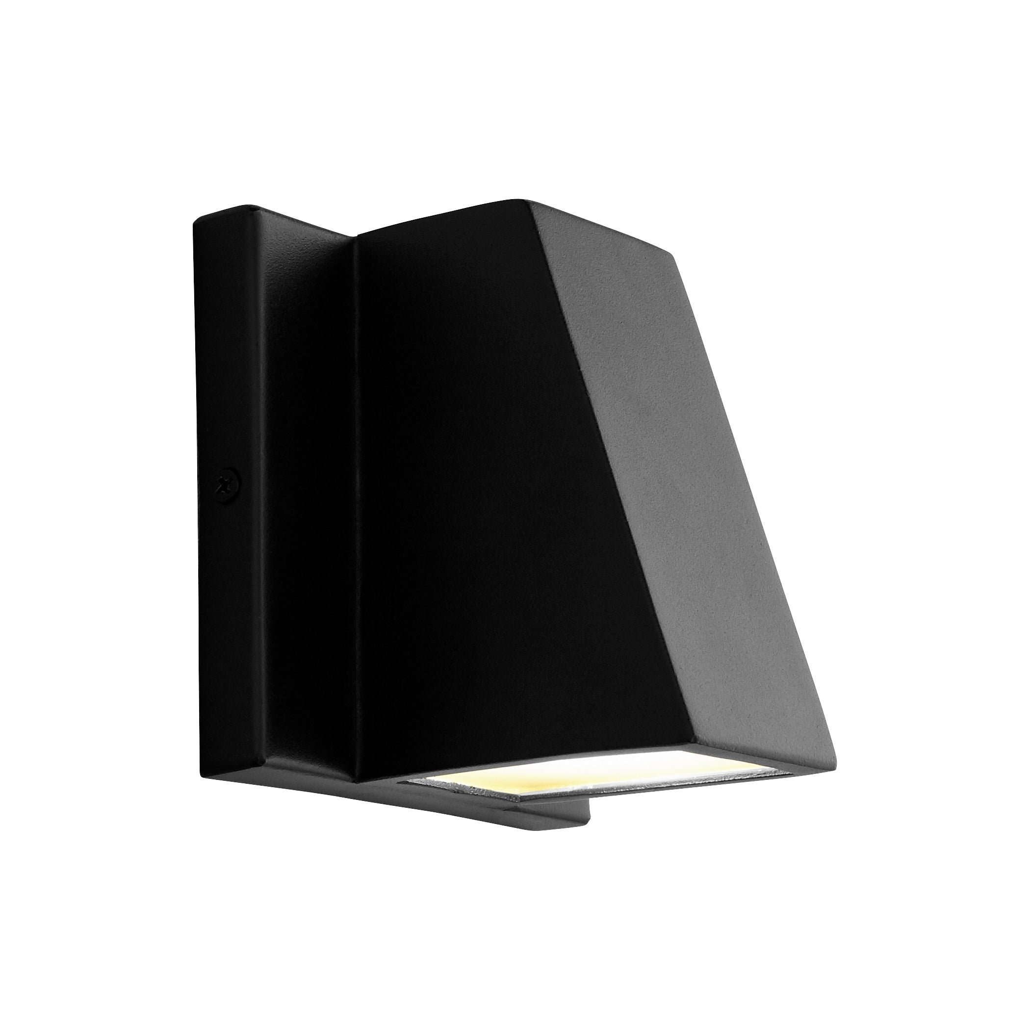 Oxygen TITAN 3-708-15 Outdoor Modern Wall Pack Light Fixture - Black