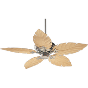 Quorum Monaco 135525-65 Patio Fan - Satin Nickel