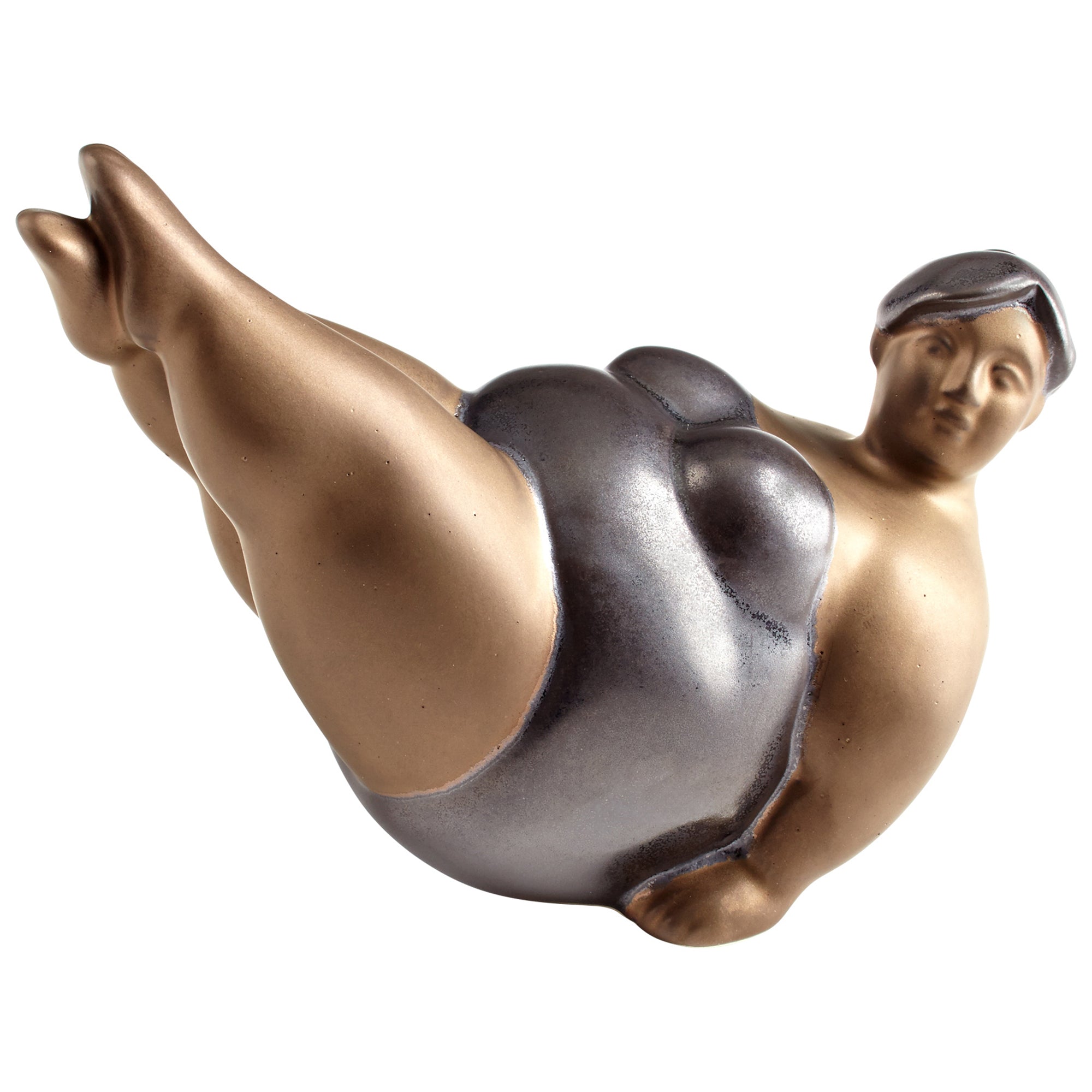 Cyan Design 06883 Yoga Betty Sculpture - Bronze And Black
