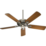 Quorum Pinnacle 91525-65 Ceiling Fan - Satin Nickel