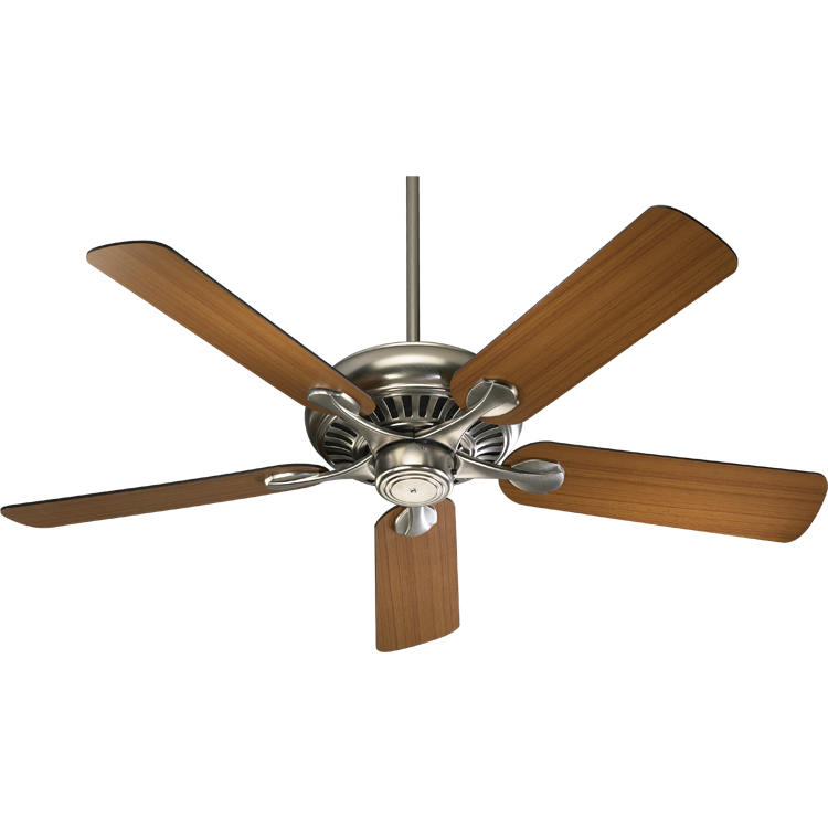 Quorum Pinnacle 91525-65 Ceiling Fan - Satin Nickel