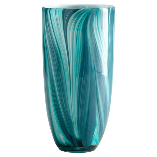 Cyan Design 05182 Turin Vase - Turquoise Blue - Large