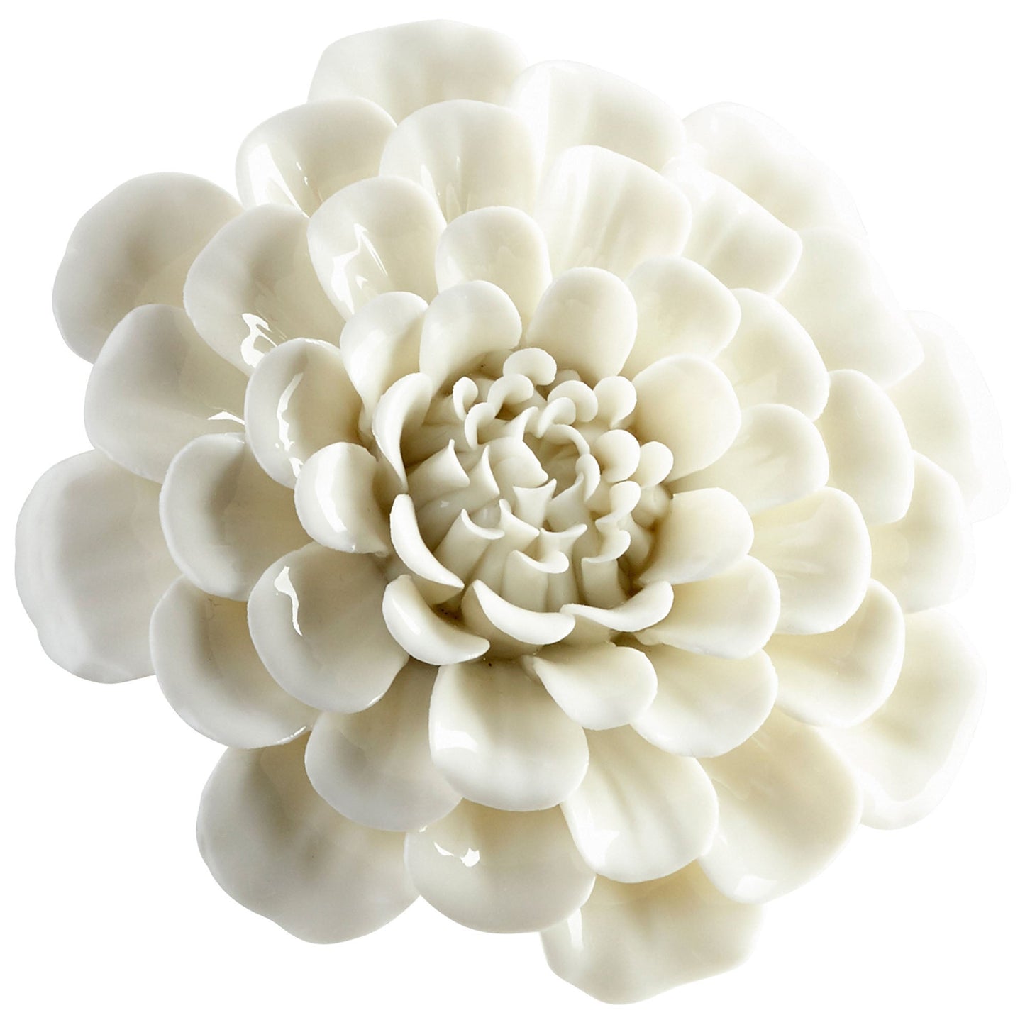 Cyan Design 09107 Flourishing Flowers Wall Decor - Off White Glaze - Medium