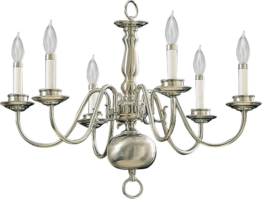 Quorum Ibs-208 Chandelier - Satin Nickel