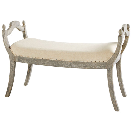 Cyan Design 09601 Alice Stool #2 - Weathered Grey - Large