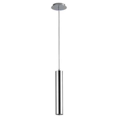 Oxygen Idol 3-635-14 Pendant with Metal Housing 3000K Modern - Polished Chrome