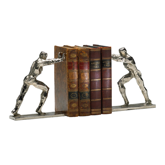 Cyan Design 02106 Iron Man Bookends Set of 2 - Silver