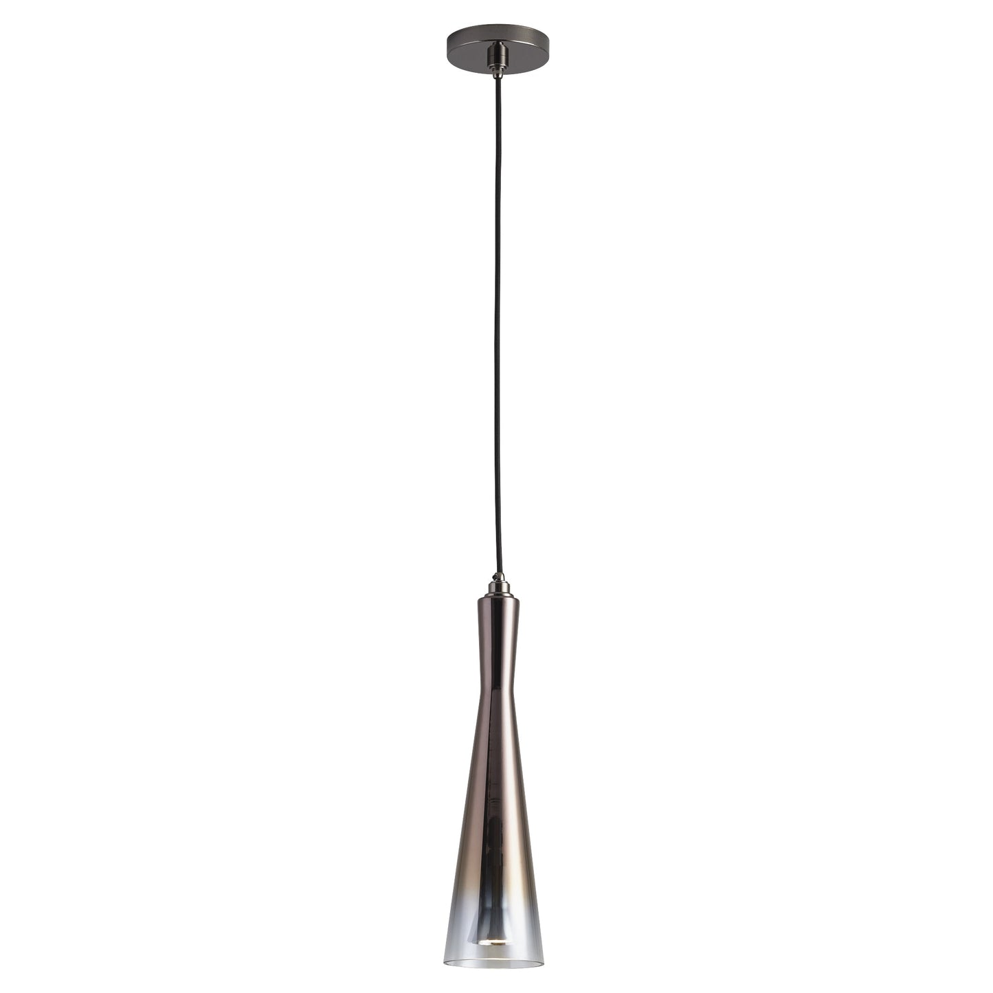 Oxygen Cornet 3-651-2018 Modern Pendant - Gunmetal W/ Coffee Ombre