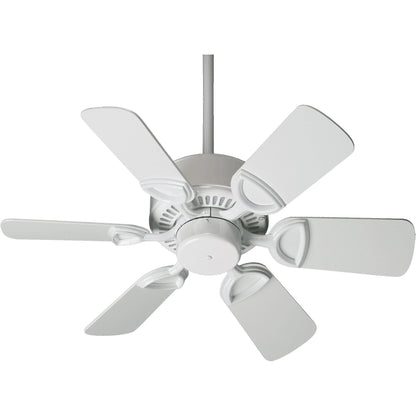 Quorum Estate 43306-6 Ceiling Fan - White