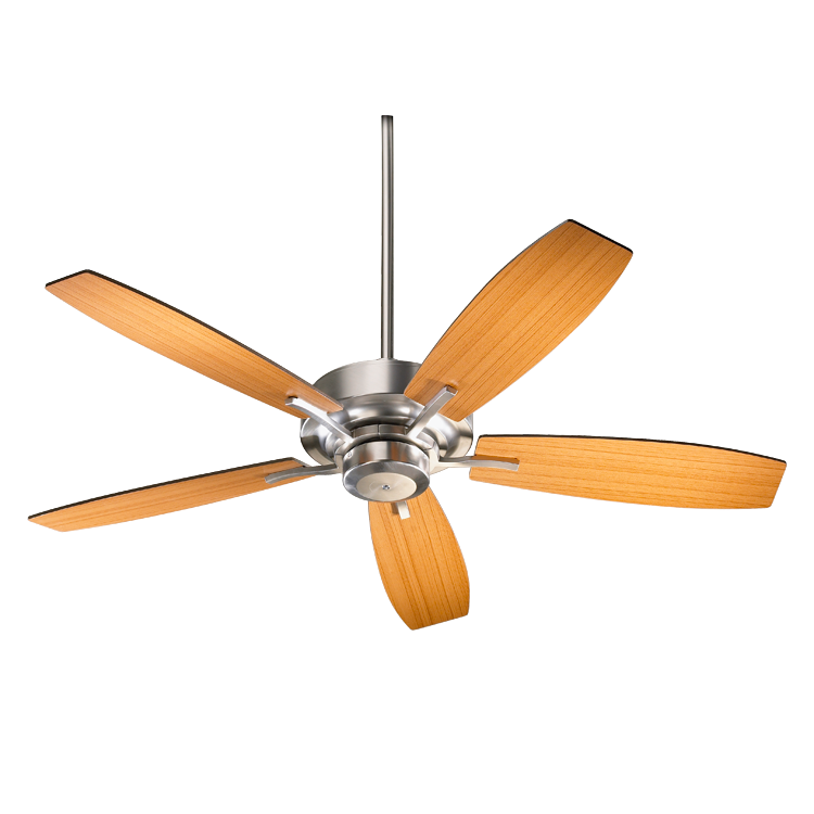 Quorum Soho 64525-65 Ceiling Fan - Satin Nickel