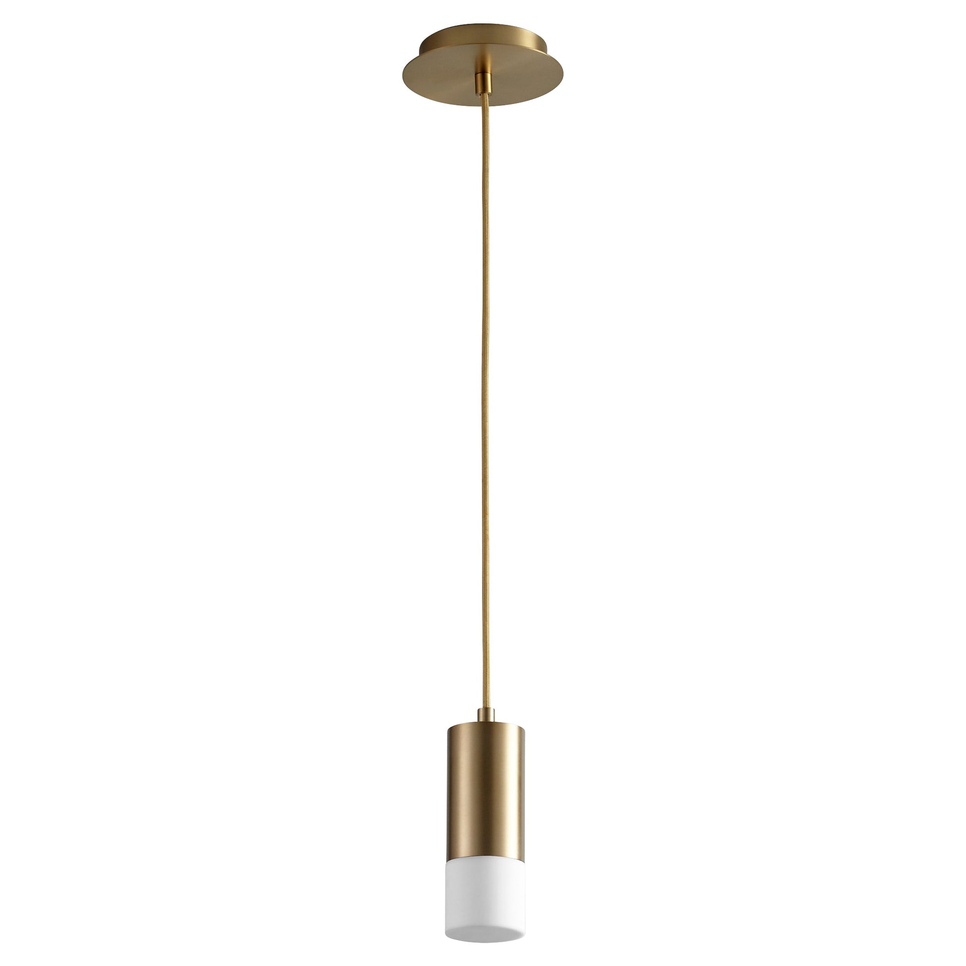 Oxygen Magneta 3-607-40 Modern Pendant - Aged Brass