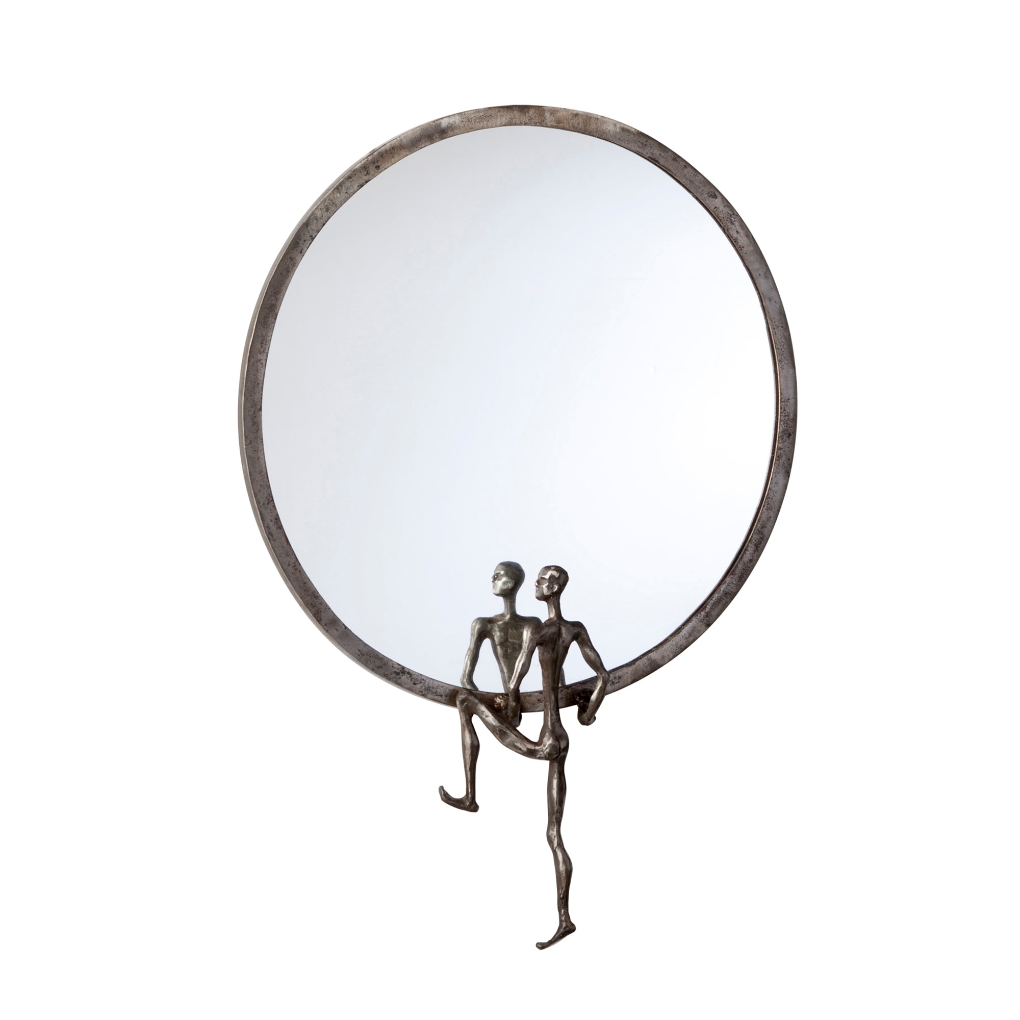 Cyan Design 04447 Kobe Mirror #2 - Raw Steel