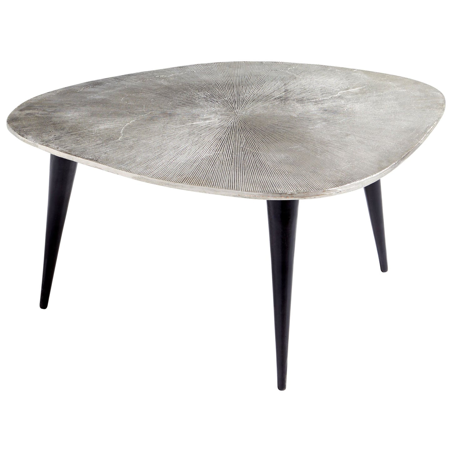 Cyan Design 09714 Triata Coffee Table - Raw Nickel And Bronze