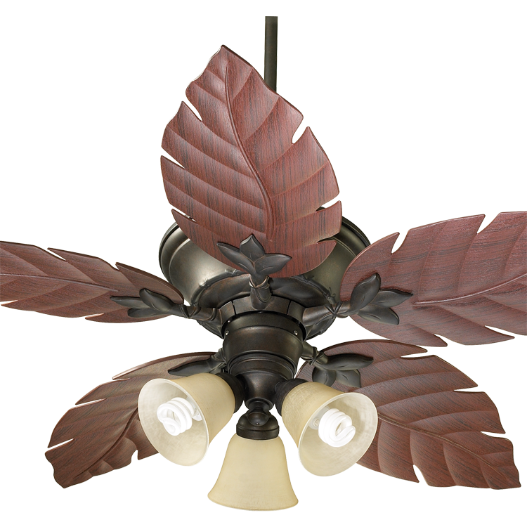 Quorum Monaco 135525-44 Patio Fan - Toasted Sienna